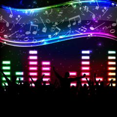 Stage Light Photography Scenery Backdrop Music Dance Theme Banner BVU-597