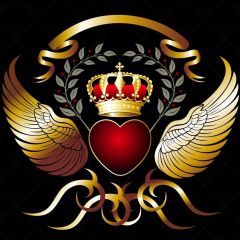 Abstract Wing Photography Scenery Backdrop Birthday Party Theme Banner BVU-599