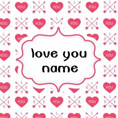 Heart Pink Photography Scenery Backdrop Birthday Party Theme Banner BVU-629