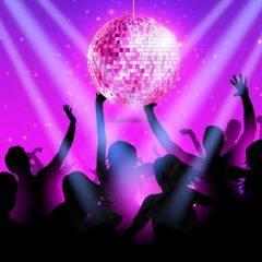 Stage Light Photography Scenery Backdrop Music Dance Theme Banner BVU-644