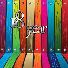 Green Blue Photography Scenery Backdrop Birthday Party Theme Banner BVU-650