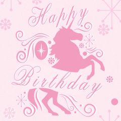 Birthday Pink Photography Scenery Backdrop Birthday Party Theme Banner BVU-659