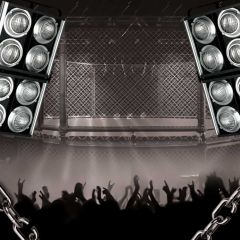 People Lights Photography Scenery Backdrop Music Dance Theme Banner BVU-704