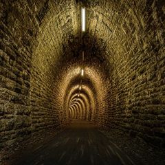 Road Light Photography Scenery Backdrop Indoor Theme Banner BVU-718