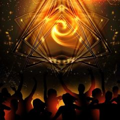 Stage Light Photography Scenery Backdrop Music Dance Theme Banner BVU-749