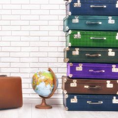 Wall Bag Globe Photography Scenery Backdrop Wall Theme Banner BVU-782