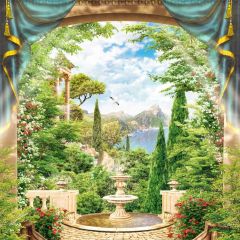 Tree Sea Photography Scenery Backdrop Garden Scenery Theme Banner BVU-808