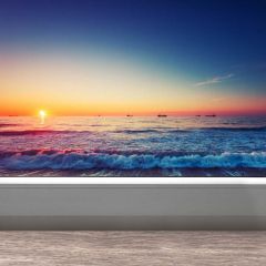 Light Sea Photography Scenery Backdrop Ocean Theme Banner BVU-832