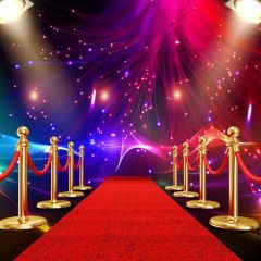 Light Pillar Photography Scenery Backdrop Stage Carpet Theme Banner BVU-859