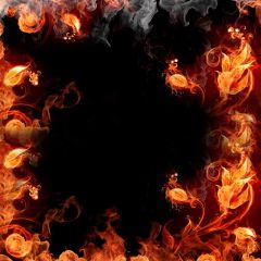 Fire Dark Photography Scenery Backdrop Abstract Art Theme Banner BVU-898
