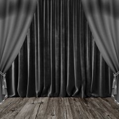 Curtain Floor Photography Scenery Backdrop Arches or Pillars Theme Banner BVU-899