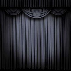 Curtain Black And White Photography Scenery Backdrop Stage Carpet Theme Banner BVU-900