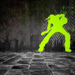 Floor Brick Giant Photography Scenery Backdrop Wall Theme Banner BVU-906