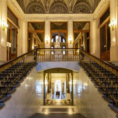 Building Stair Photography Scenery Backdrop Indoor Theme Banner BVU-922