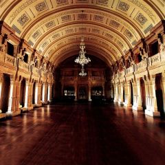 Building Light Photography Scenery Backdrop Indoor Theme Banner BVU-925