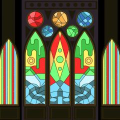 Door Color Photography Scenery Backdrop Door Theme Banner BVU-952