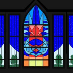 Color Door Photography Scenery Backdrop Door Theme Banner BVU-953