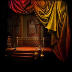 Room Curtain Photography Scenery Backdrop Indoor Theme Banner BVU-958