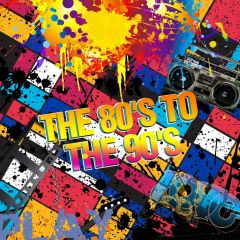 Yellow Red Photography Scenery Backdrop Graffiti Theme Banner BVU-978