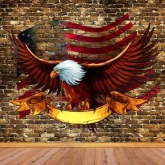Brick Eagle Photography Scenery Backdrop Wall Theme Banner BVU-986