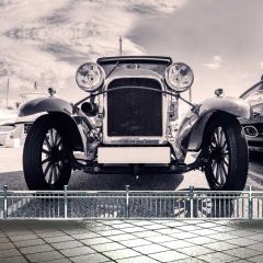 Car Floor Photography Scenery Backdrop Luxury Theme Banner BVU-987