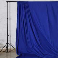 Blue Solid Color Chromakey Backdrop