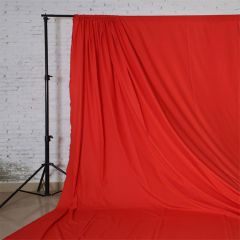 Red Solid Color Chromakey Backdrop