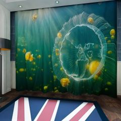 Jellyfish Raja Ampat Islands Window Curtains CUR-0034