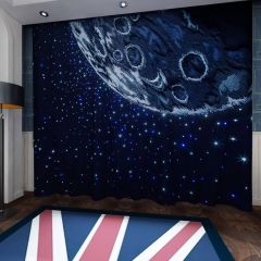 Rolls-Royce Planet Window Curtains CUR-0138