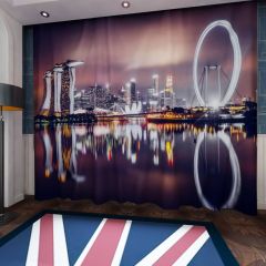 Marina Bay Singapore Window Curtains CUR-0147