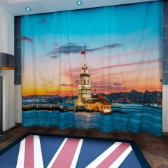 Kız Kulesi Maiden's Tower Window Curtains CUR-0148