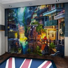 Bridge House River Window Curtains CUR-0188