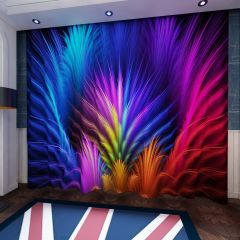 Plumage Colors Window Curtains CUR-0192