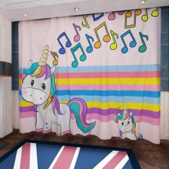 Birthday Little Animal Window Curtains CUR-0253