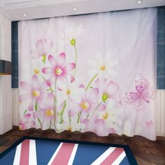 Flower Sunshine Window Curtains CUR-0270