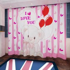 Animal Ballon Window Curtains CUR-0314