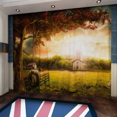 Tree House Window Curtains CUR-0326