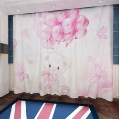 Ballon Butterfly Window Curtains CUR-0329
