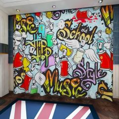 Spray Gun Window Curtains CUR-0503