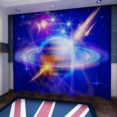 The Universe Planetary Window Curtains CUR-0508