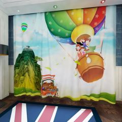 Ballon Hill Window Curtains CUR-0521