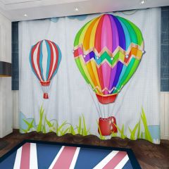 Ballon Grass Window Curtains CUR-0531