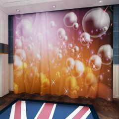 Fantasy Bubble Window Curtains CUR-0592