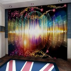 Bizarre Light Window Curtains CUR-0597