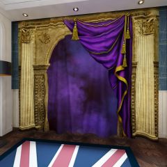 Magic Smoke Window Curtains CUR-0598