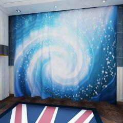 Mysterious Vortex Window Curtains CUR-0604