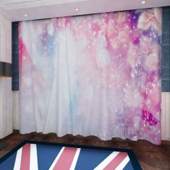 Beautiful Tree And Feather Window Curtains CUR-0639