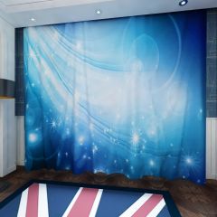 Scattering Light Beam Halos Window Curtains CUR-0655