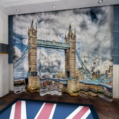 Tower Bridge Window Curtains CUR-0665