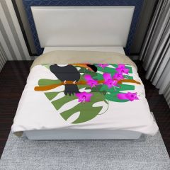 Toucan Nature Forest Duvet Cover DVK-0005